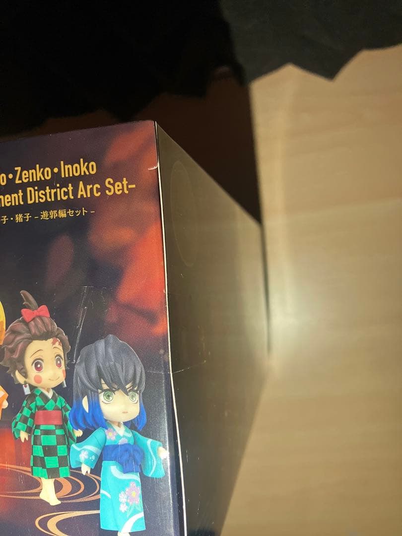 未開封品　figuarts mini　鬼滅の刃　炭子・善子・猪子　遊郭編セット