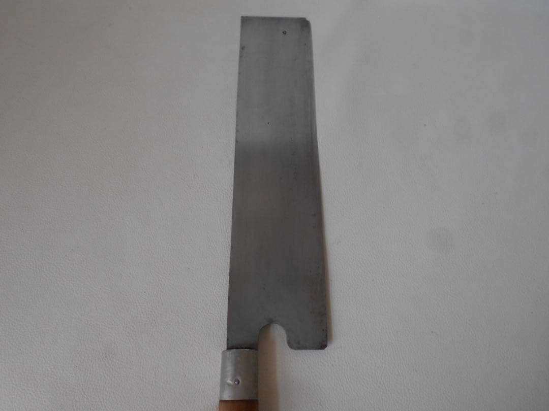 堺孝行 別上 和包丁 羊羹包丁 ようかん 菓子包丁 木製柄 中古品