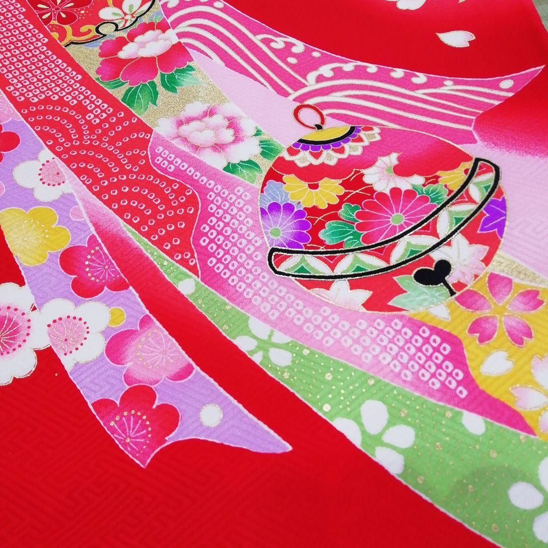 ★少々難あり★お宮参り・七五三女の子正絹初着　1