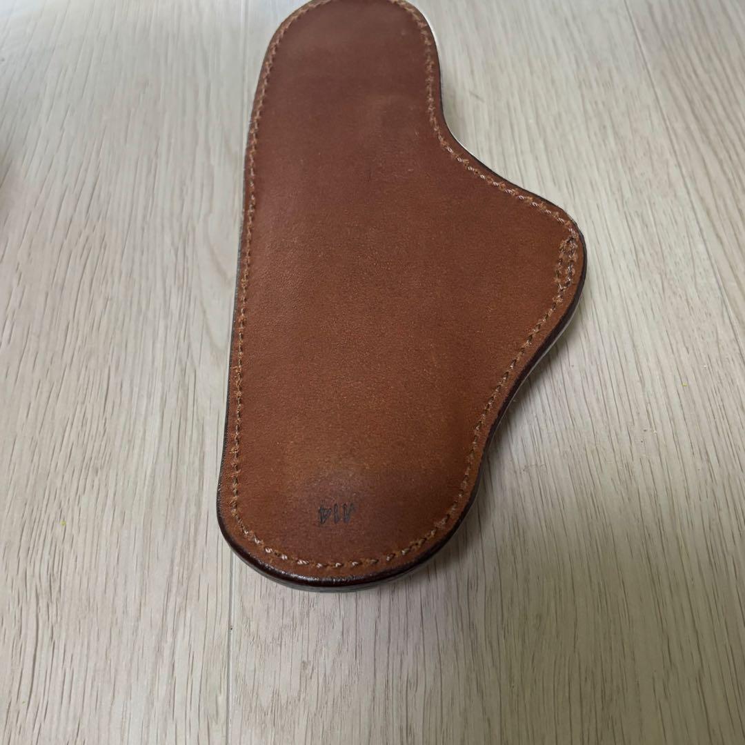 美品　牛革　ビアンキ　レザーホルスター　モデル100