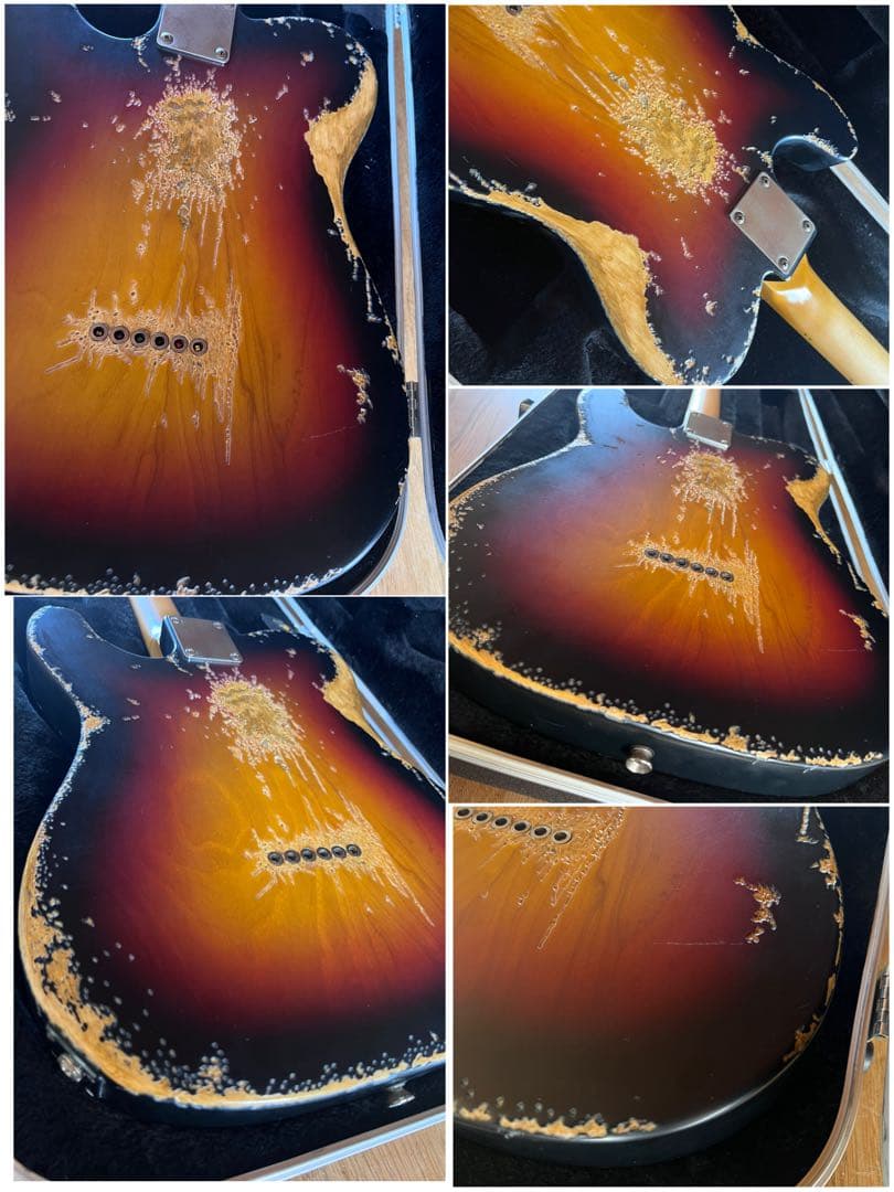 ⭐︎ハードレリック'57 テレキャスタースタイル/アルダー1ピースボディ