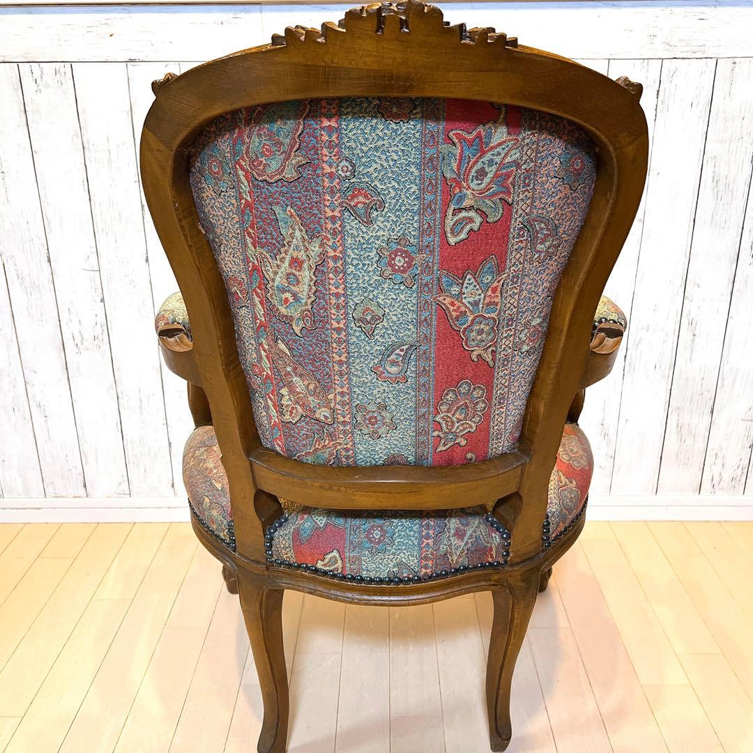 アームチェア 【希少・限定1脚】アンティーク 猫脚 アームチェア