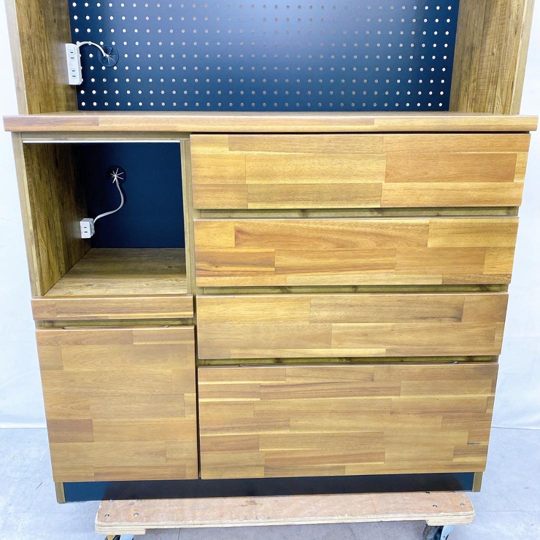 【展示未使用品】株式会社サン ポッパーS 105 食器棚 キャビネット