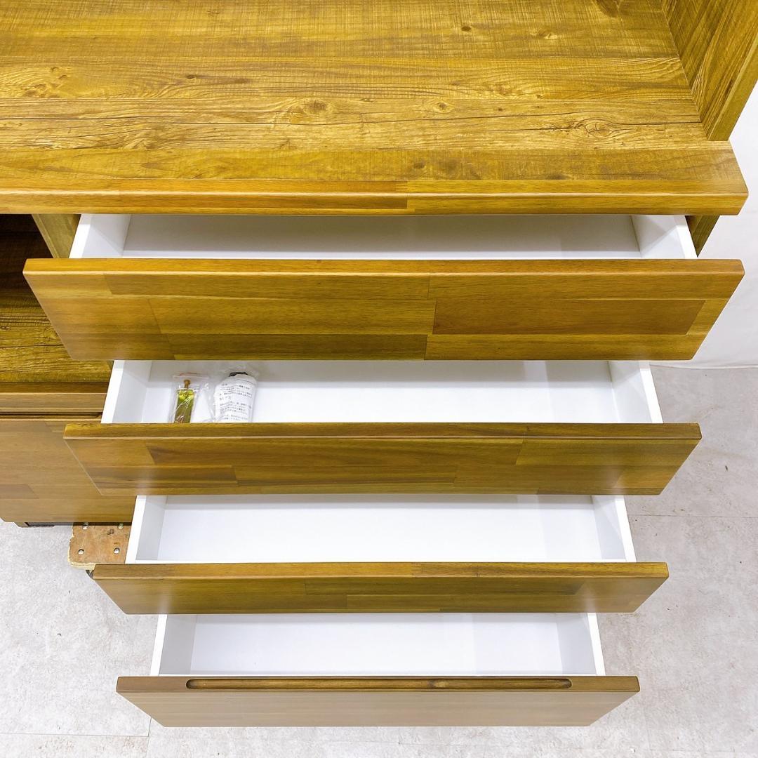 【展示未使用品】株式会社サン ポッパーS 105 食器棚 キャビネット