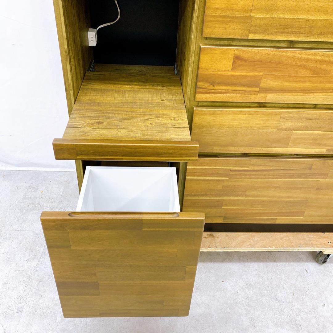 【展示未使用品】株式会社サン ポッパーS 105 食器棚 キャビネット