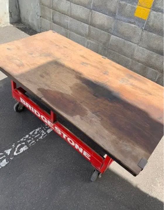 BRIDGESTONE ブリヂストン　作業台　ワークデスク　机　デスク　工場