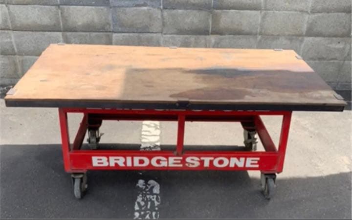 BRIDGESTONE ブリヂストン　作業台　ワークデスク　机　デスク　工場