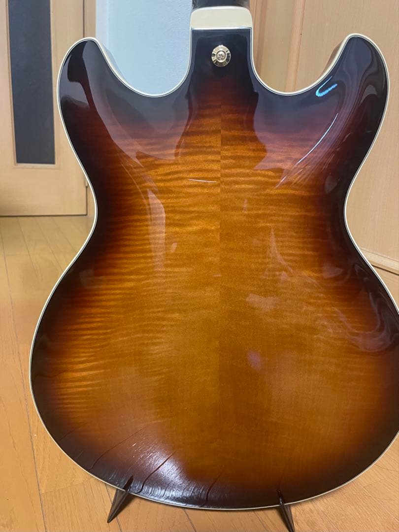 Ibanez セミアコースティックエレキギター サンバースト