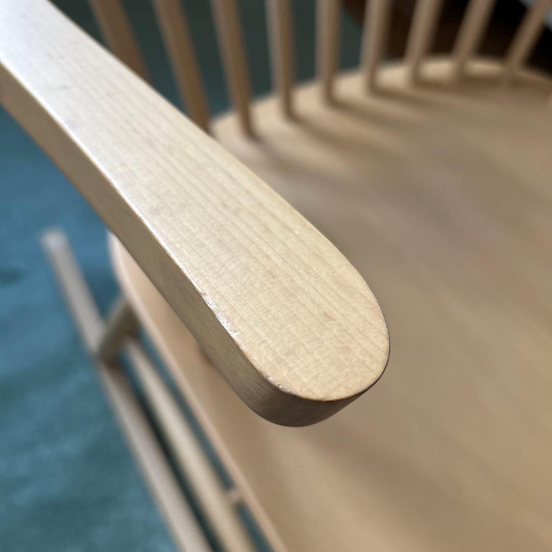 FDBモブラー デンマークデザイン J52G ロッキングチェア ナチュラル