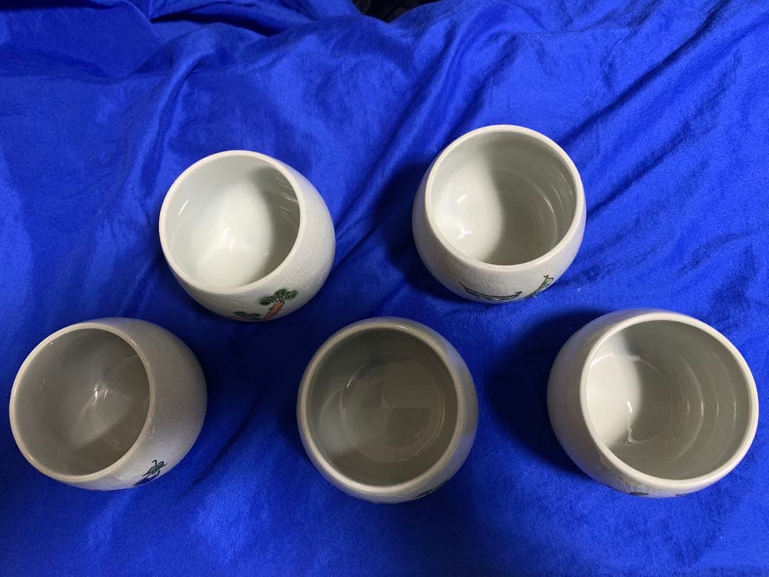 水野・瀬戸焼】野菜つまみ蓋付き 茶碗蒸し用陶器セット 5客 - メルカリ