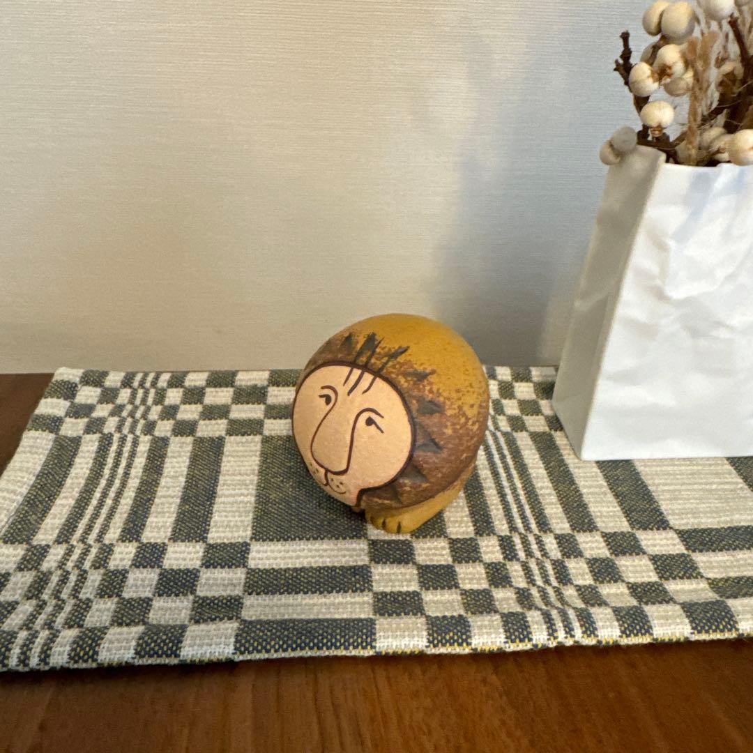 レア新品リサラーソン　ライオン　ミニズー