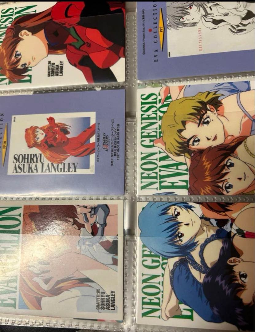 新世紀エヴァンゲリオン トレーディングカードセット　まとめ売り　レア大量