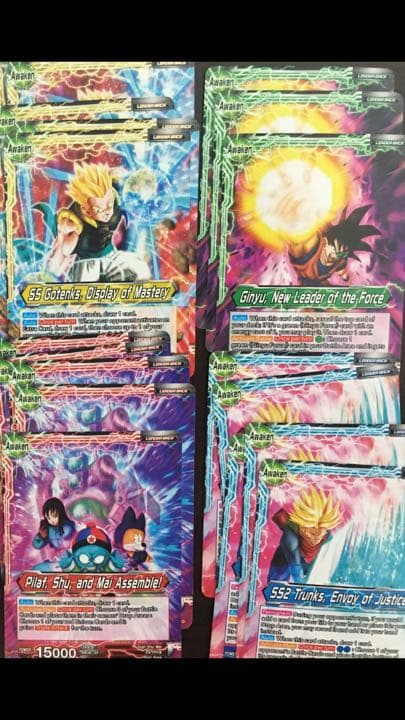 ドラゴンボール ICカードダス 海外 英語 リーダー 最新弾 BT9 バラ売り