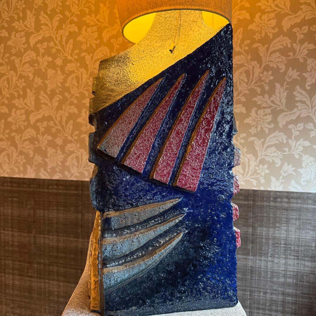 河合紀 かわいただし 特大 照明 スタンド ランプ 300万！発送不可