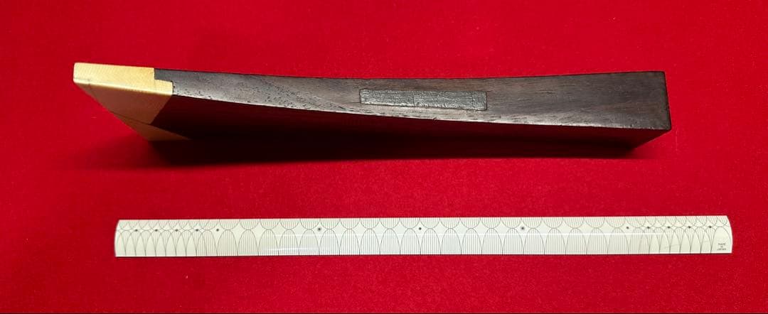 義太夫三線撥49 黒檀と天然素材 約24.4cm 259g 開き8.7 - メルカリ