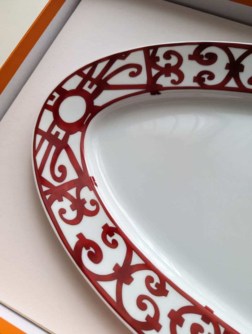 エルメス プレート オーバルプレート 大皿 超大皿 ガダルキヴィール