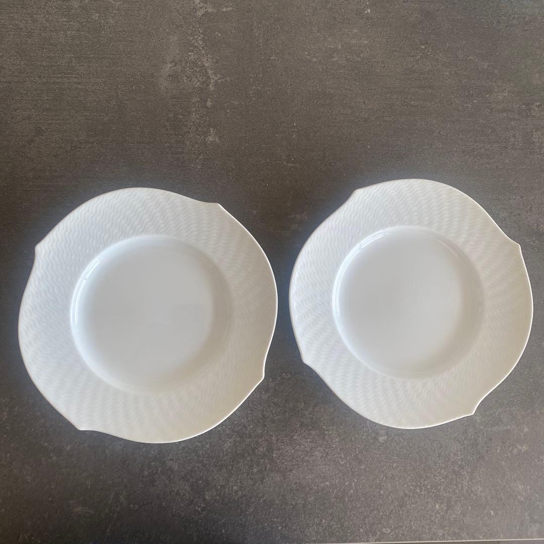 マイセン 波の戯れ プレート2枚セット B - メルカリ