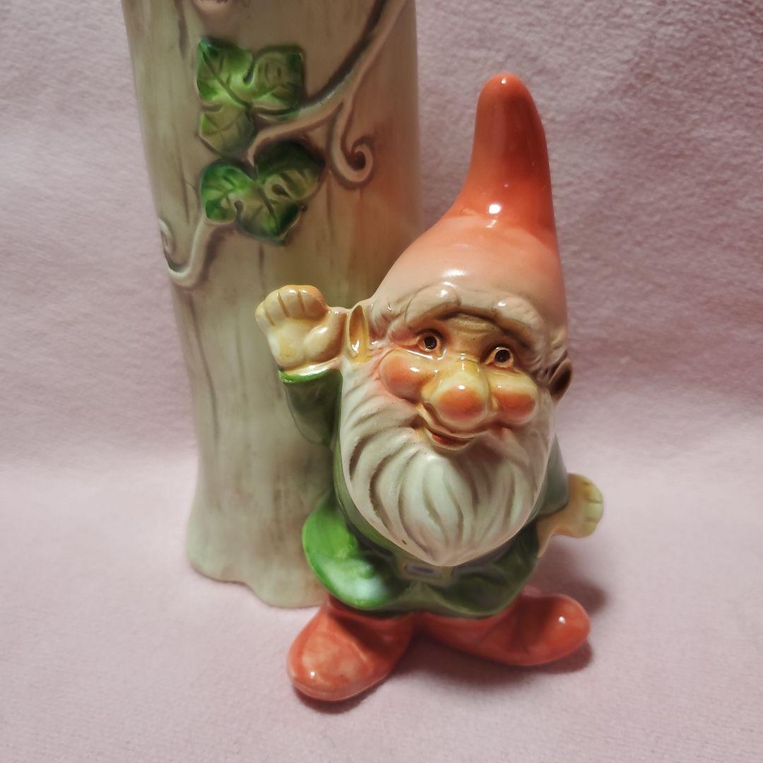 SETO CRAFT 陶器 花瓶 小人 セトクラフト レトロ 妖精 ノーム - メルカリ