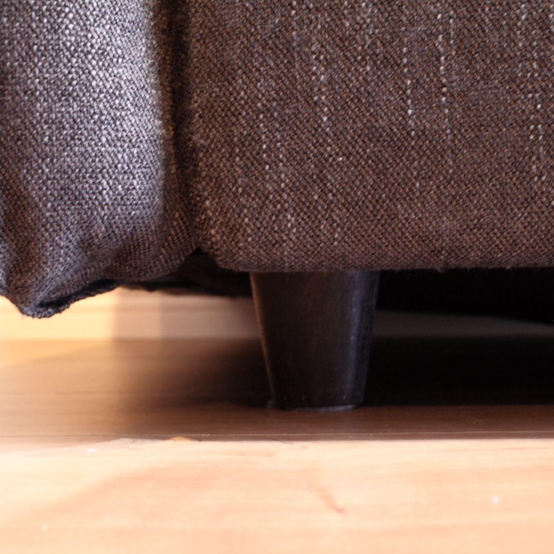 ニトリ ソフティーナ 2人掛けソファ【ダークグレー】最終値下げ - メルカリ