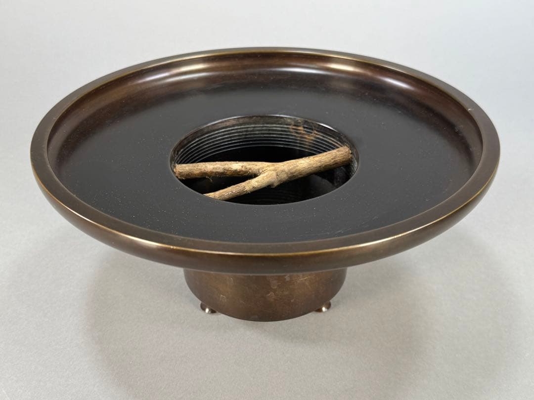 いけばな 池坊 御玄猪 高岡銅器 吉野竹治 唐銅 花器 花入 花生 華