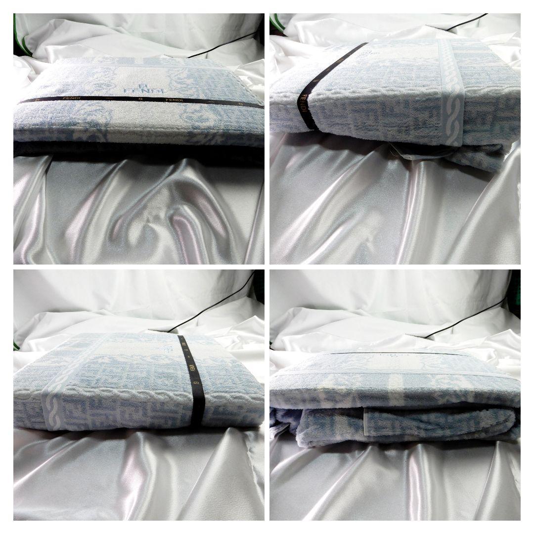 新品未使用！FENDI　タオルケット　ズッカ柄　綿100%