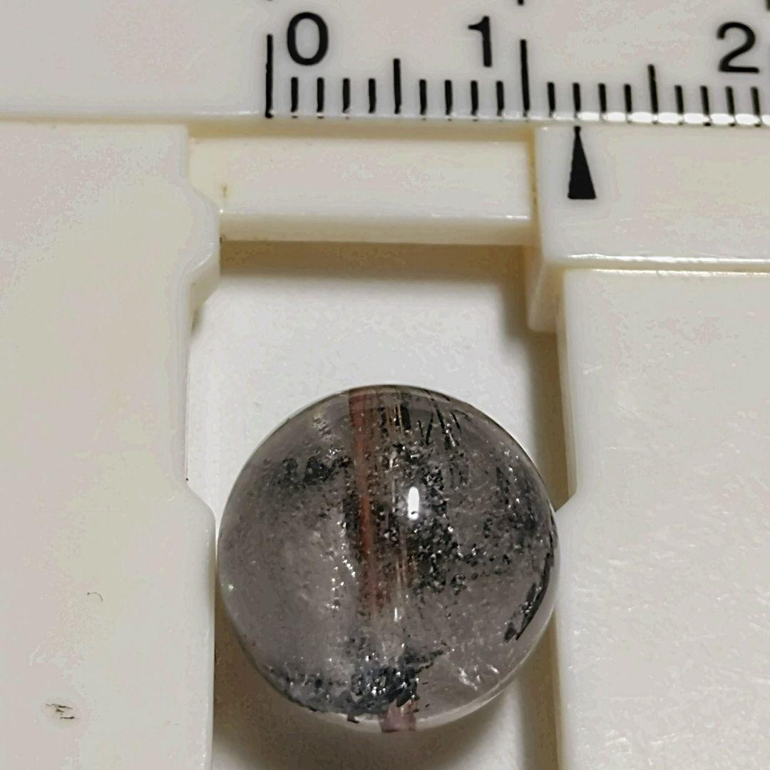 ★リッチスティブナイトinクォーツ 11.6ミリ珠 ビーズB(SA+)