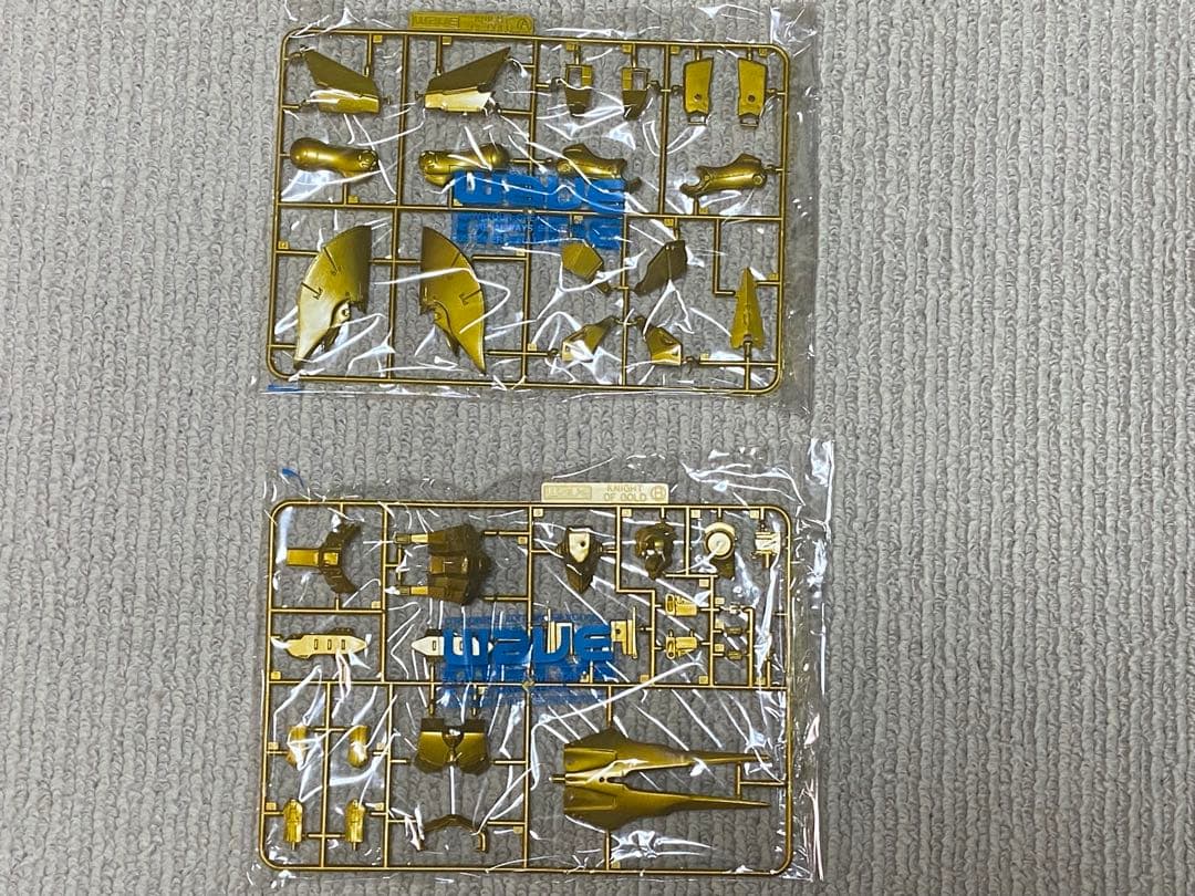 WAVE 1/100 MORTARHEADD ナイトオブゴールド【絶版】