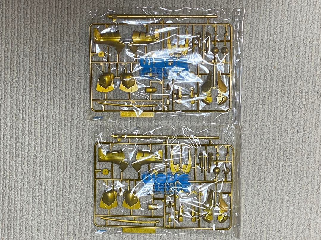 WAVE 1/100 MORTARHEADD ナイトオブゴールド【絶版】