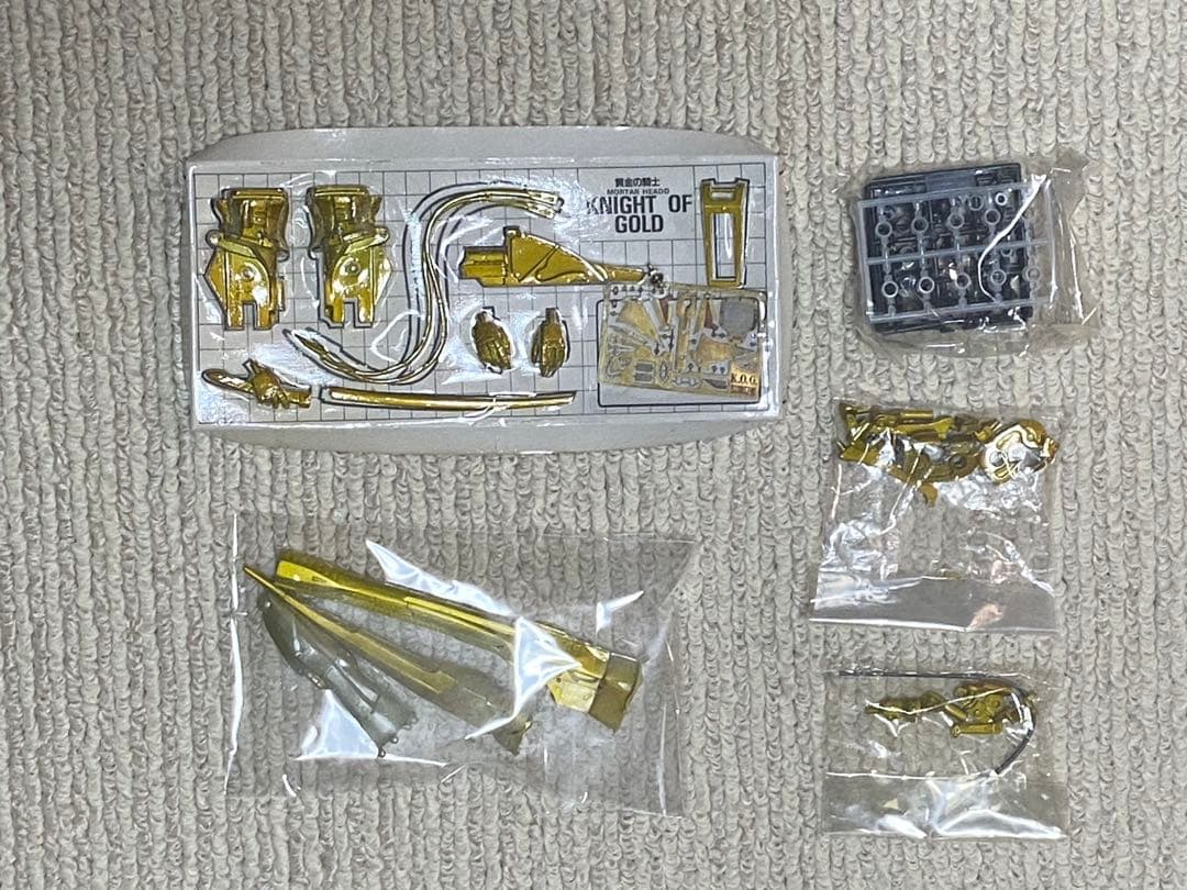 WAVE 1/100 MORTARHEADD ナイトオブゴールド【絶版】