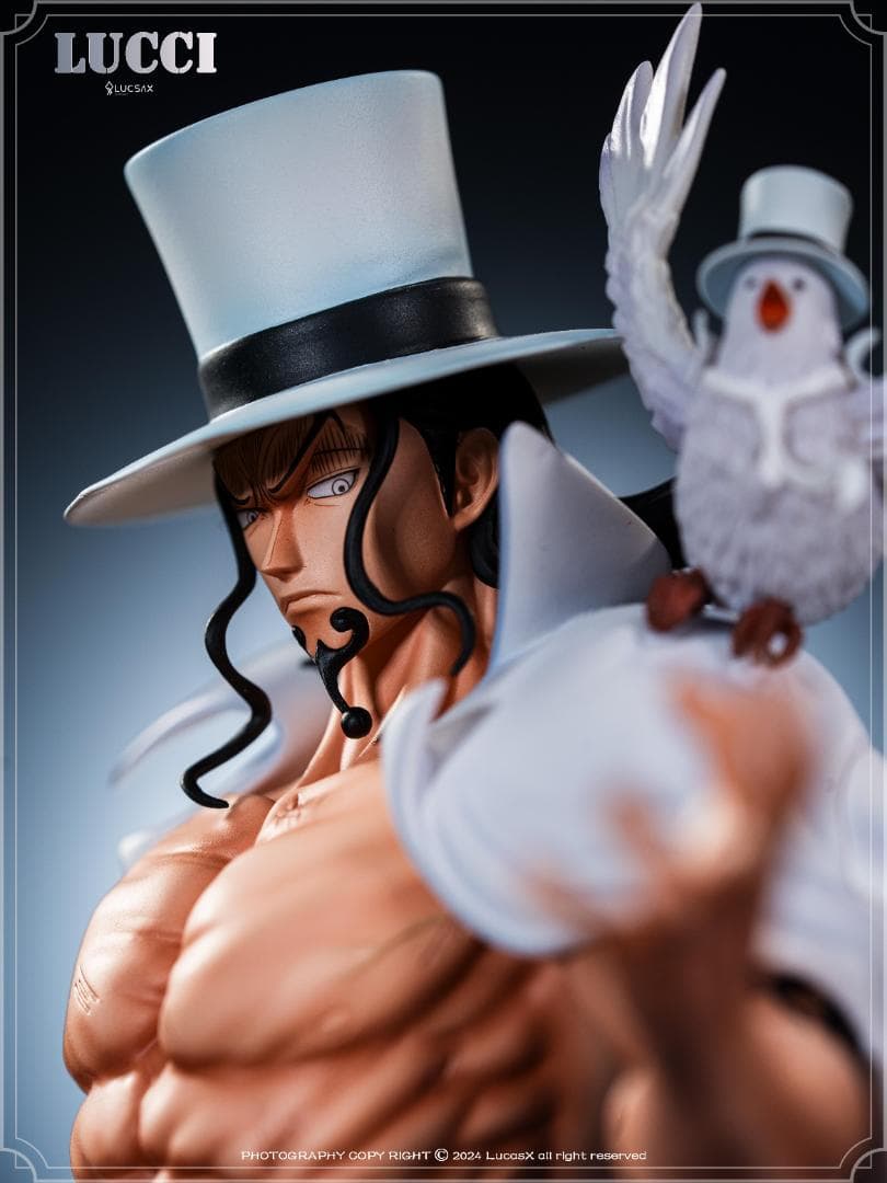 ワンピース CP0 ロブ・ルッチ フィギュア ガレージキット 塗装済み完成品