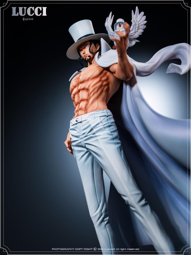 ワンピース CP0 ロブ・ルッチ フィギュア ガレージキット 塗装済み完成品