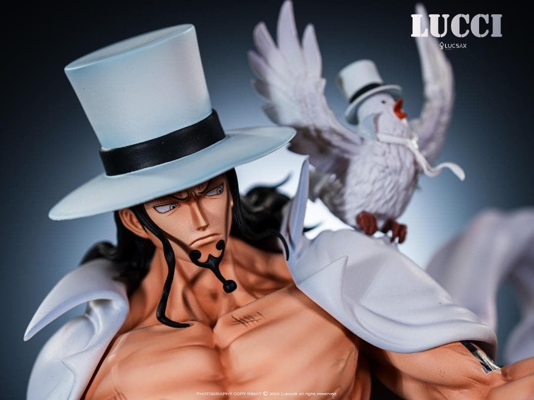 ワンピース CP0 ロブ・ルッチ フィギュア ガレージキット 塗装済み完成品