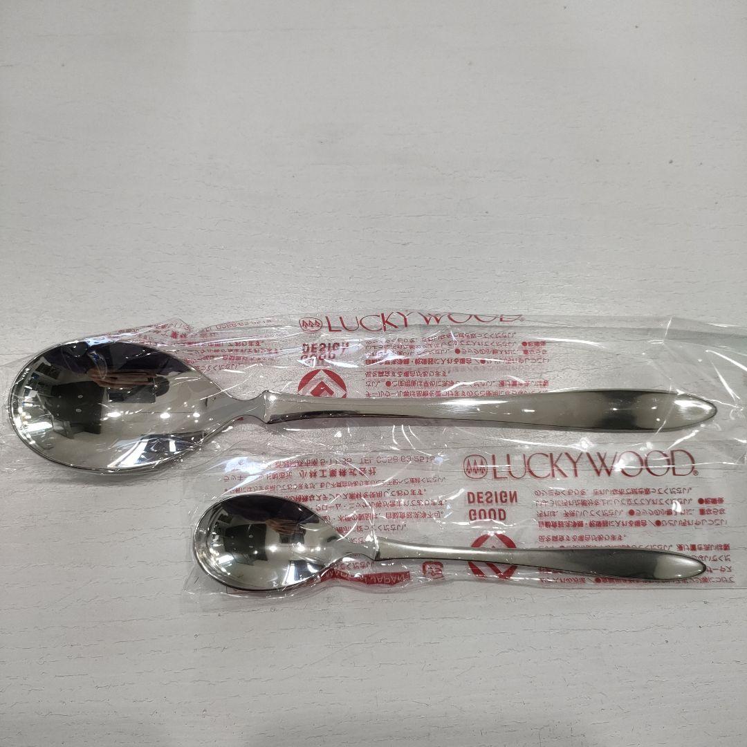 LUCKYWOOD カトラリーセットナイフフォークスプーン