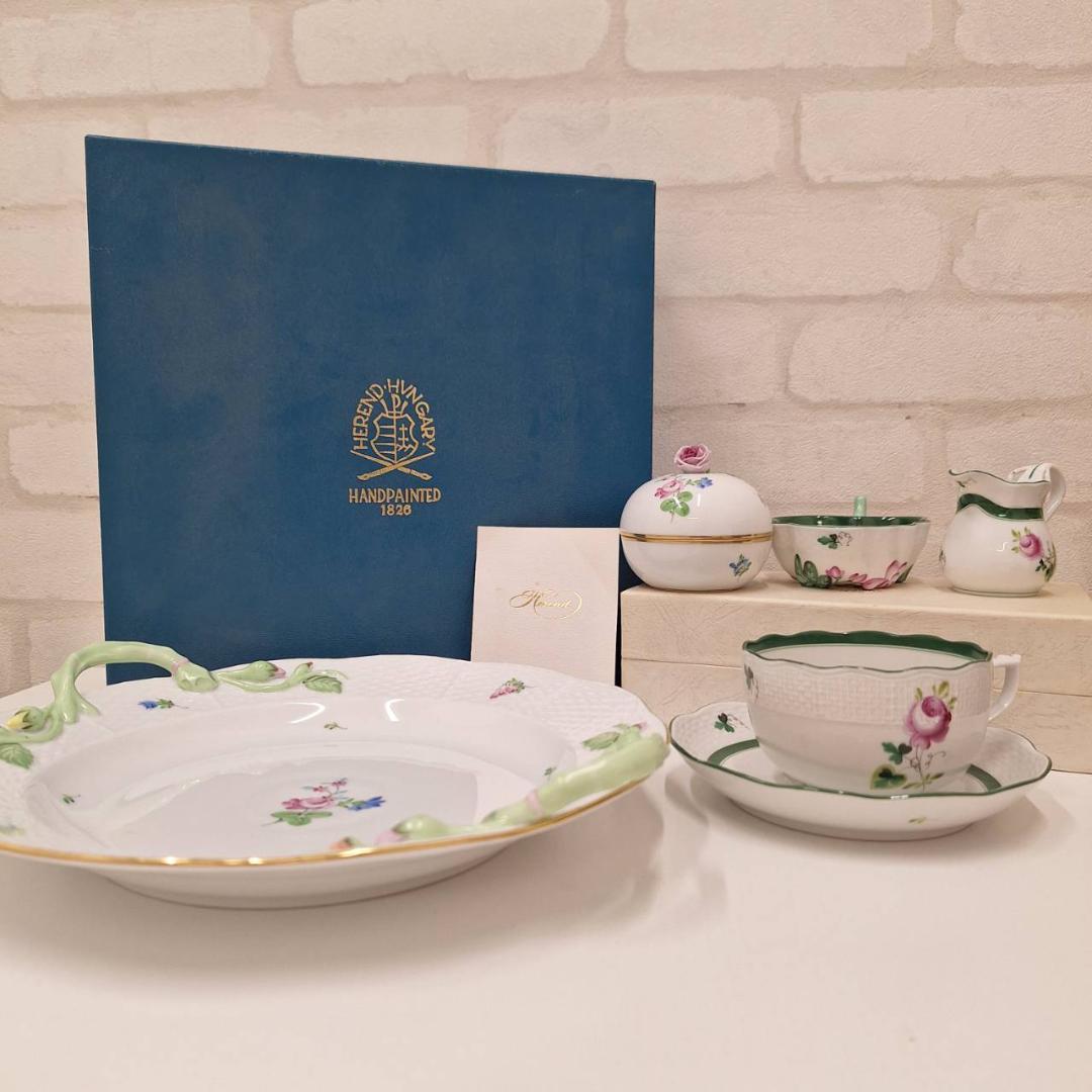 GA3155-58◆ヘレンド セット ももちゃん専用