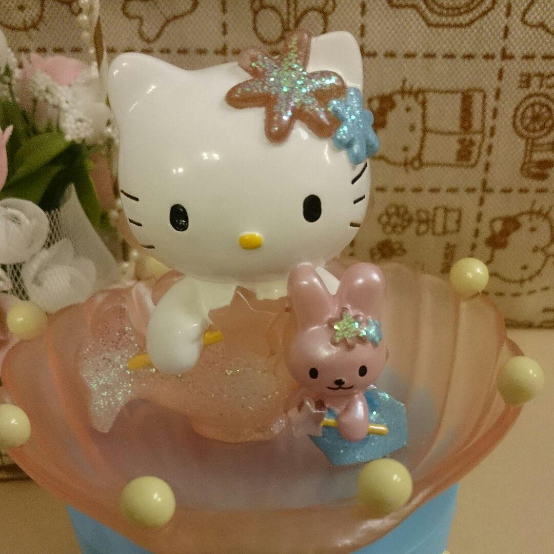 【希少】ハローキティちゃん❤FAIRLY Kittyシリーズ陶器オルゴール