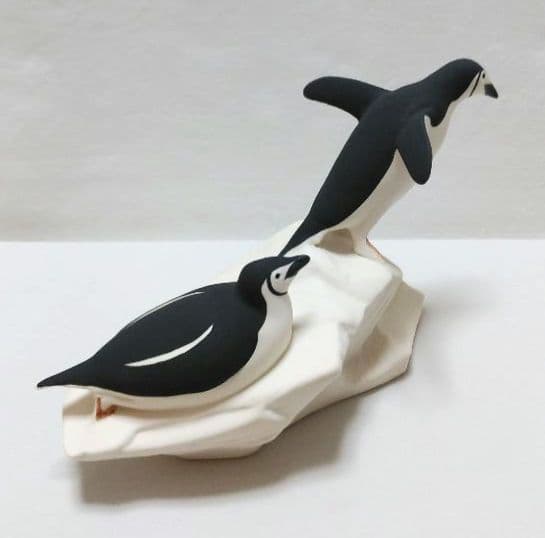 ペンギン 北欧デザイン300個限定ペンギン置物❤︎スコットランド陶器/数量限定品