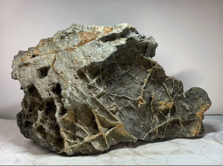 6459 揖斐川白倉谷石 ウブ 横37×高23.5(cm)14.06kg