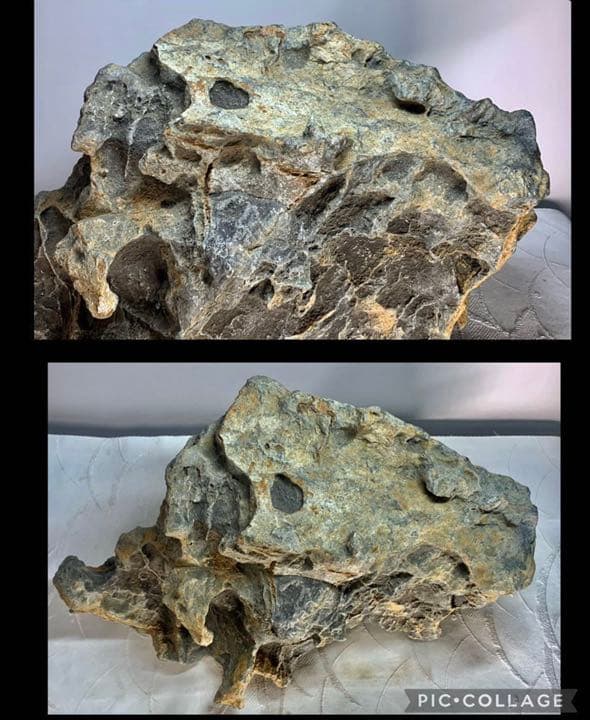 6459 揖斐川白倉谷石 ウブ 横37×高23.5(cm)14.06kg