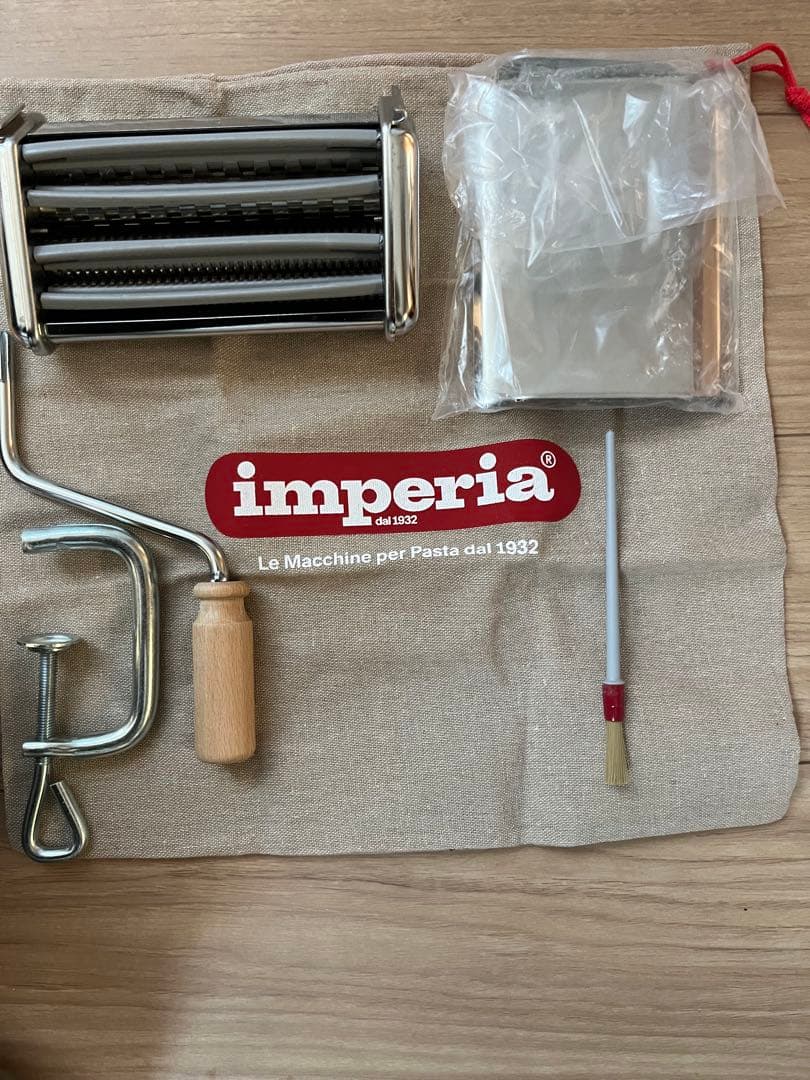 imperia パスタマシン ステンレス製