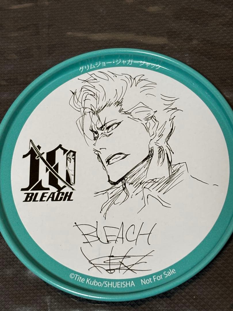 BLEACH 10周年記念 缶コースター グリムジョー ブリーチ - メルカリ