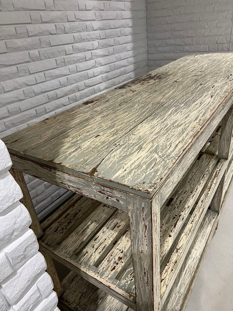 ⚫️オールドメイソン/キャビネット&特大アクリルスクリーンをセットで。美品