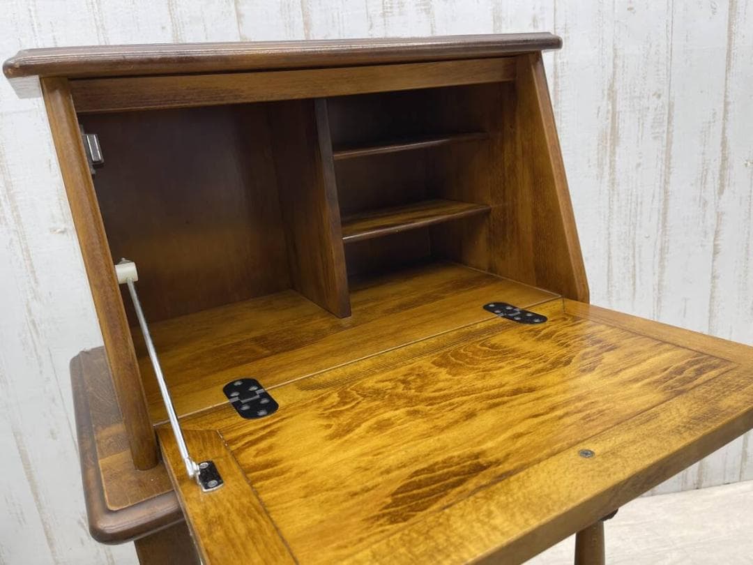 オールドカリモク コロニアル ライティングビューロ 鏡台 karimoku