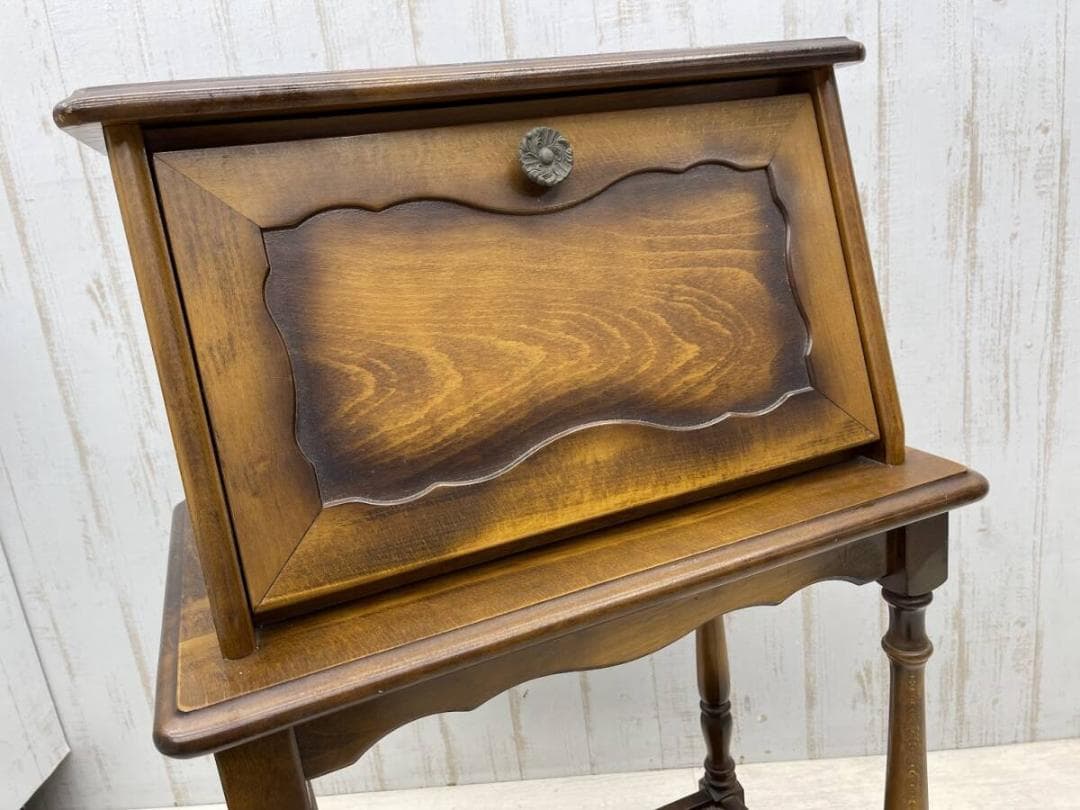 オールドカリモク コロニアル ライティングビューロ 鏡台 karimoku