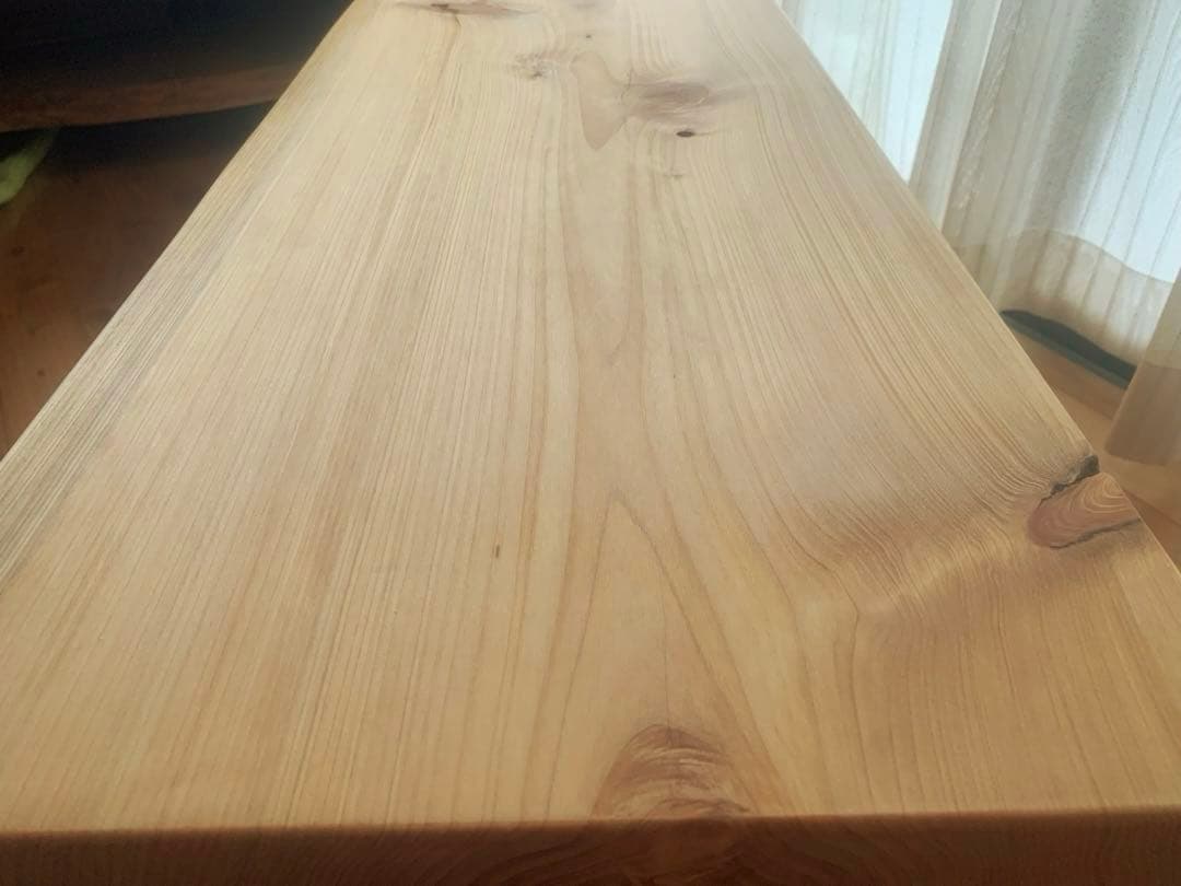 夏セール✨無垢材(桧)ローテーブル、リビングテーブル、TVボード