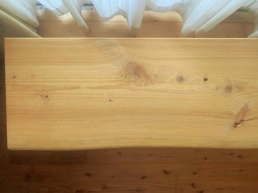 夏セール✨無垢材(桧)ローテーブル、リビングテーブル、TVボード