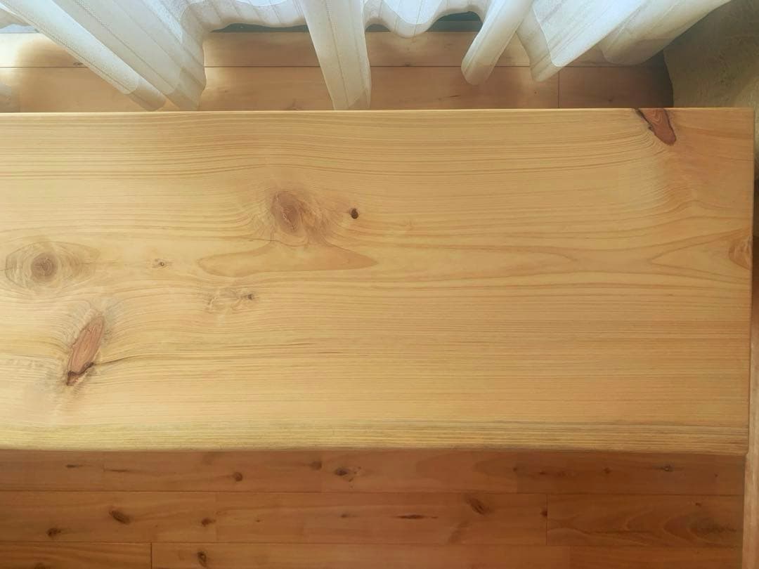 夏セール✨無垢材(桧)ローテーブル、リビングテーブル、TVボード