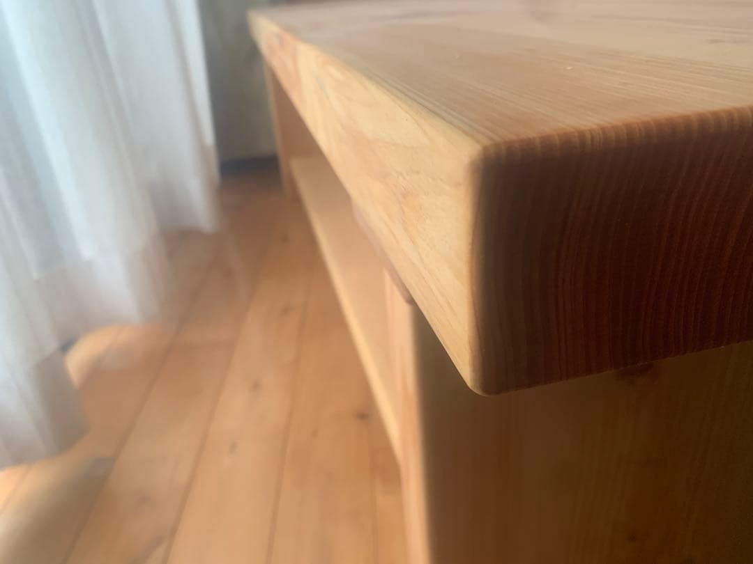 夏セール✨無垢材(桧)ローテーブル、リビングテーブル、TVボード