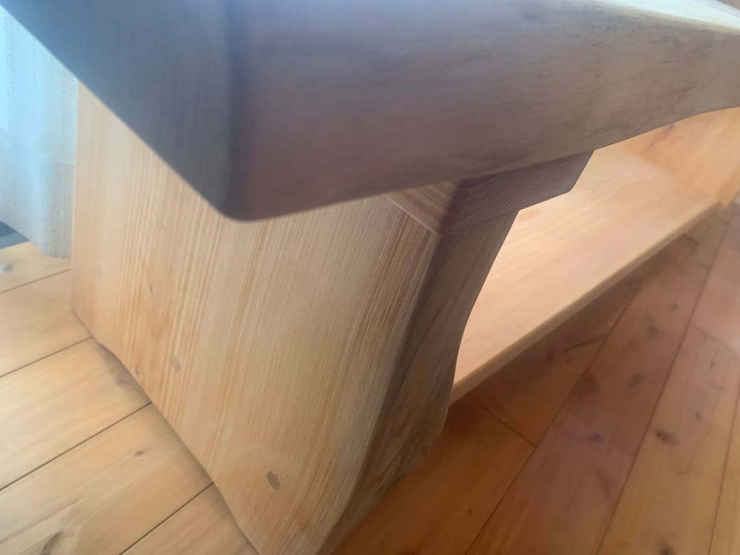 夏セール✨無垢材(桧)ローテーブル、リビングテーブル、TVボード