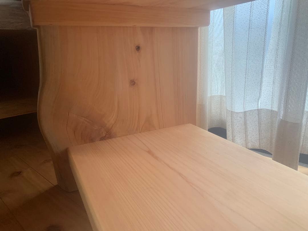 夏セール✨無垢材(桧)ローテーブル、リビングテーブル、TVボード