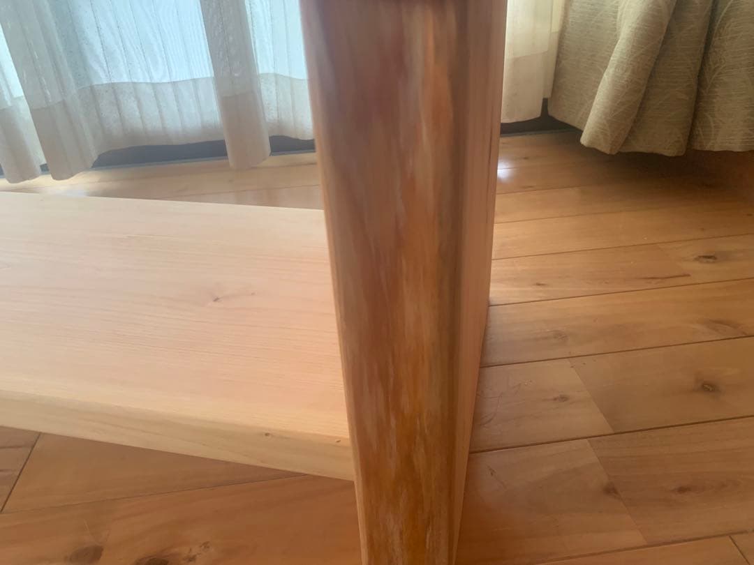 夏セール✨無垢材(桧)ローテーブル、リビングテーブル、TVボード